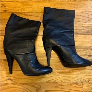 Sigerson Morrison leather cuff boots